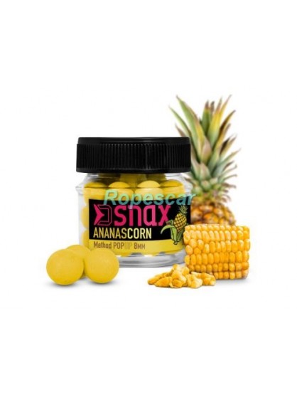 Momeală de cârlig D SNAX POP / Porumb-Ananas 5,5 mm.- Delphin